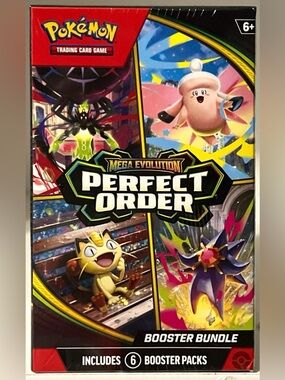 Pokémon TCG: Mega Evolution Perfect Order - Booster Bundle
